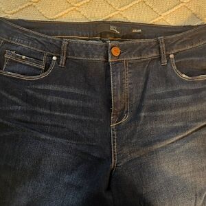 1822 Adrina Denim Women's Indigo Straight Leg Jeans